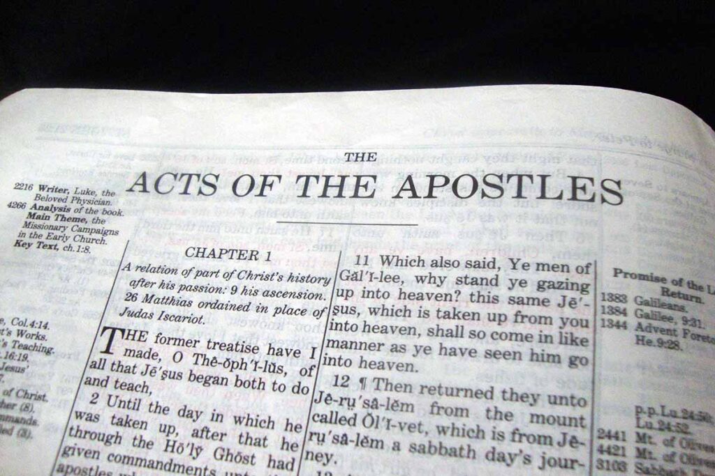 acts of the apostles