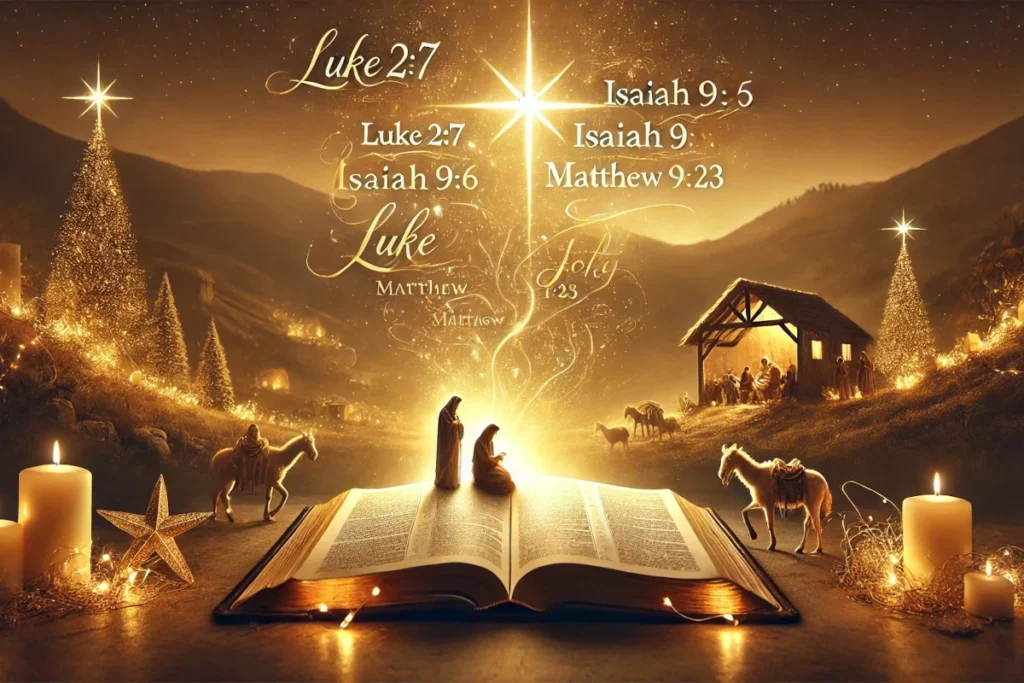 scriptures for the birth of jesus